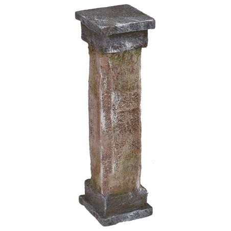 Columna con base cuadrada y fuste octogonal de 5x5x18 cm de altura columna.