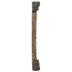 Lesena rigata cm 2,5x1x9 h polistirene, colonna, modellismo 2