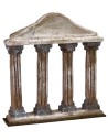 Colonnade with rounded triangular pediment 13X4x13.5 cm h