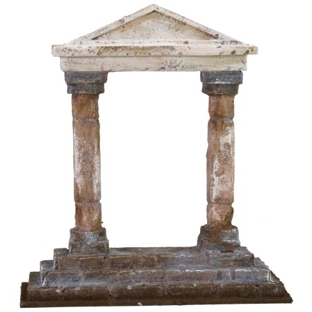 Portale con scalinata cm 13X4X14 h altezza, scalinata, colonne