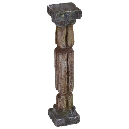 Columna con ranuras verticales y horizontales de 3,5x3,5x18 cm h