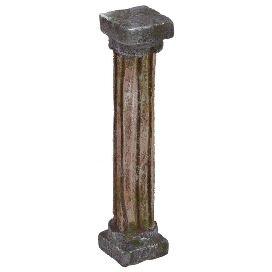 Columna acanalada cm 3,5x3,5x18 h columna, poliestireno