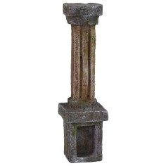 Columna cuadrada con pedestal 5x5x18 cm columna