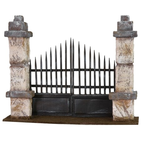 Puerta con columnas cm 29x7x23 h puerta, altura, columnas