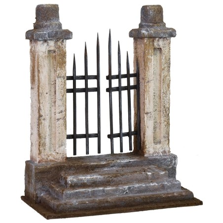 Cancello con scalinata cm 10,5X6X13,5 h