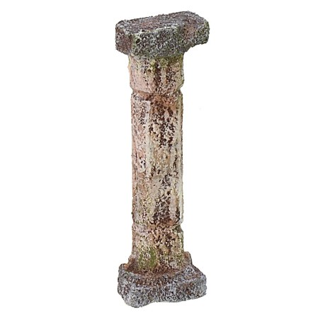 Lesena con capitello dorico cm 2,5x1x9 h capitello, dorico