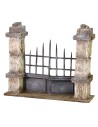 Cancello con colonne cm 15X4X12,5 h
