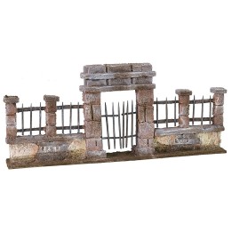 Gate with railing cm 29X3,5X12,5 h