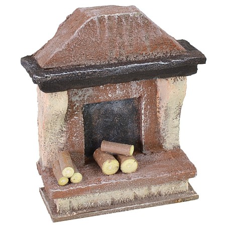 Chimenea de 10x4,5x13 cm h poliestireno, altura, recomendado.
