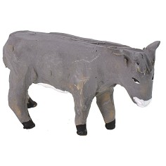 Burro de terracota de 9x2x6,5 cm, altura de terracota