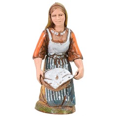 Lavandaia seduta serie 12 cm Landi Moranduzzo