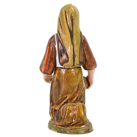 Lavandera sentada serie 12 cm Landi Moranduzzo Mundo Pesebre