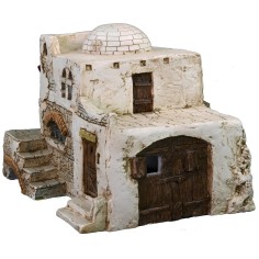Casa Araba Grande in resina Mondo Presepi 2