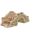Ponte con scala cm 16,5x6,5x6 h altezza, ponte, arco, statue