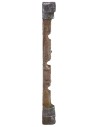 Pilaster with horizontal grooves 3x1.5x15 cm