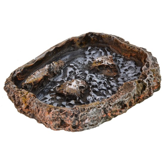 Laghetto in resina cm 16x13x2,5 h resina, acqua, profondità