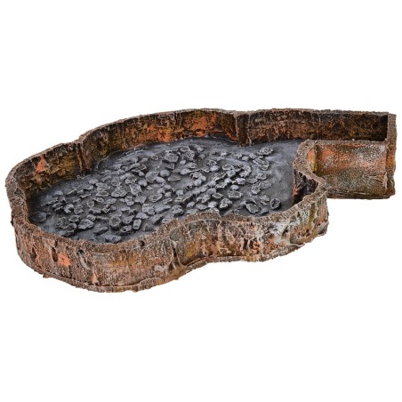 Lago in resina cm 32x21x5 h