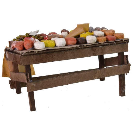 Banco di salumi e formaggi cm 14,5x7,5x8,5 h