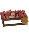Banco con carne e salumi cm 15x8x8 h