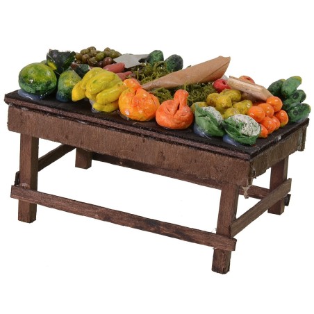 Banco di frutta e verdura cm 12x5,5x6 h