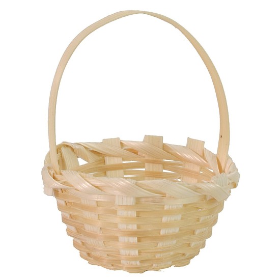 Cesto con manico in vimini ø 4 cm