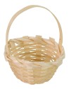Cesto con manico in vimini ø 4 cm