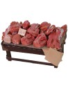 Banco con carne e salumi cm 12x7x6 h