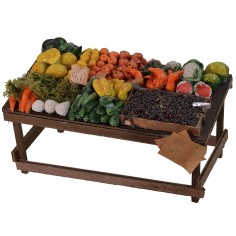 Banco di frutta e verdura cm 20x11x11 h 2