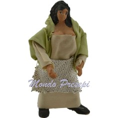 Donna in piedi cm 12 snodata