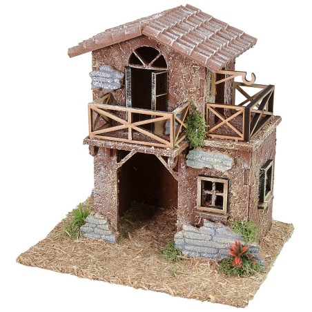 Casale di campagna con terrazze cm 20x16x21 h altezza