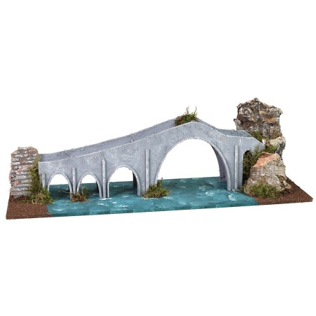 Ponte storico cm 39x13x13 h ponte, altezza, larghezza, archi