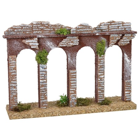Acquedotto Romano cm 30x8x20 h altezza, larghezza, legno
