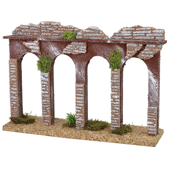 Acquedotto Romano cm 30x8x20 h altezza, larghezza, legno