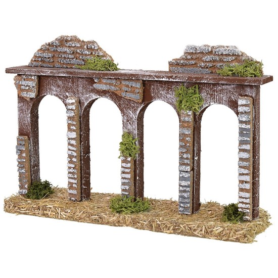 Acueducto Romano cm 23x6x15 h altura, abertura, anchura