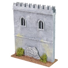 Cinta muraria con merli guelfi cm 15x6x19 h 2