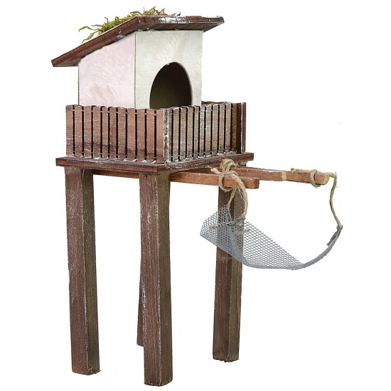 Trabucco cm 8x13x17 h altezza, statue, pescare, trabucco