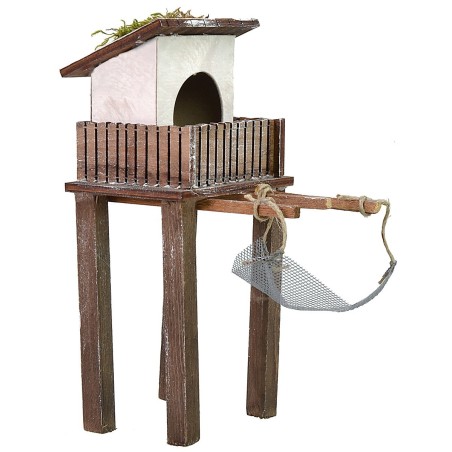 Trabuco cm 8x13x17 h altura, estatuas, pescar, trabuco