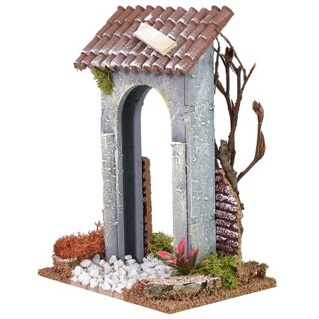 Porta della città cm 12x9x17 h