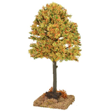 Albero autunnale giallo cm 6x6x16 h consigliato, chioma