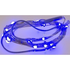 World Nativity 20 Micro blue led with batteries 2