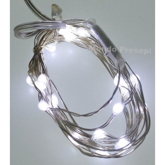 20 led cold light necklace