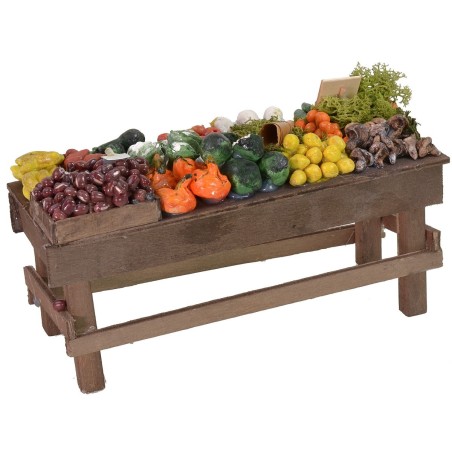 Banco frutta e verdura cm 18x7,5x10 h