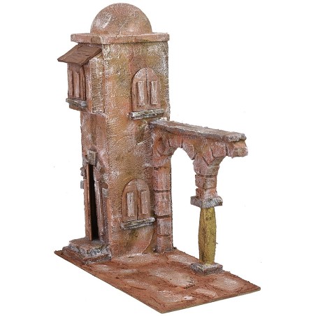 Minareto con arcate cm 29x15x36 h