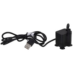 Bomba 120 l/h cm 55 h. con toma USB bomba, altura, insertar