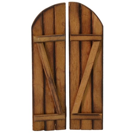 Portone in legno a doppio battente cm 6x12 h porta doppie ante