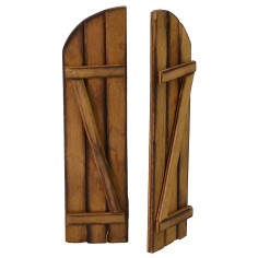 Portone in legno a doppio battente cm 6x12 h porta doppie ante 2