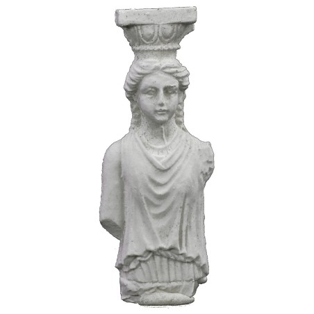 Pilaster with half-bust statue cm 2,3x0,9x6,2 h