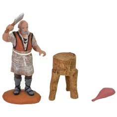 Carnicero con tronco de 10 cm Oliver base, hombre, material, oliver 2