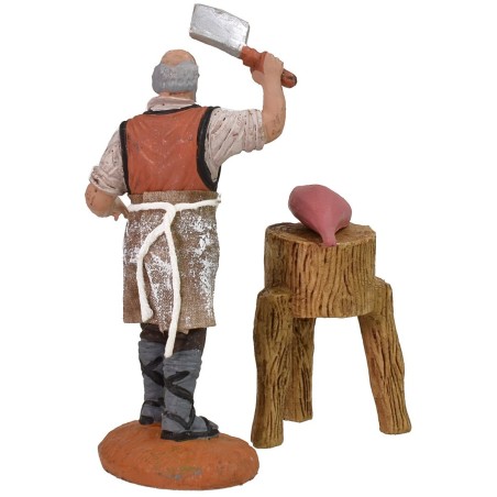 Carnicero con tronco de 10 cm Oliver base, hombre, material, oliver