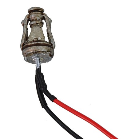 Linterna de aceite con led parpadeante 12 Volt h 1,8 cm